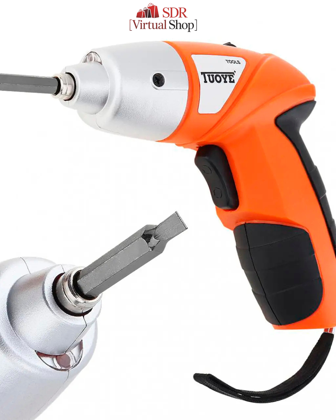 Destornillador eléctrico inalámbrico de 4.8V. Recargable USB-45 Piezas/ Tuoye Tools