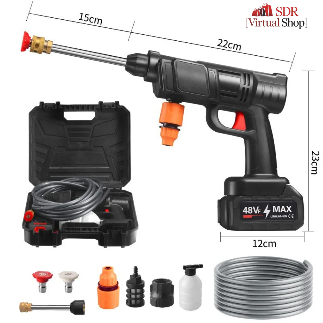 POWER WASH GO- Hidro lavadora Portátil 48w