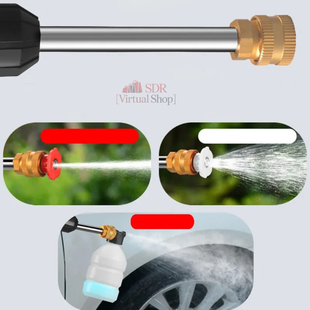 POWER WASH GO- Hidro lavadora Portátil 48w